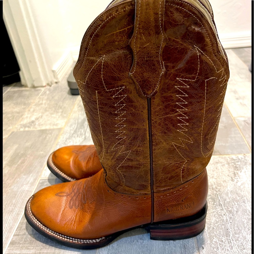 Hand made cowboy boots US 11-11.5